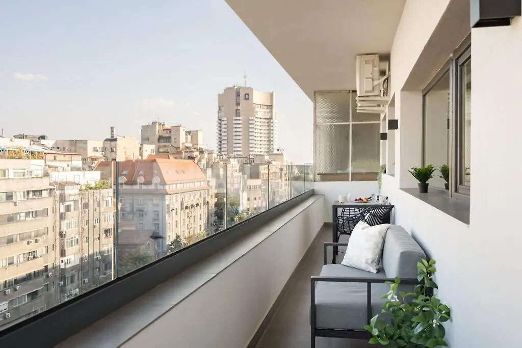 Spectacular Terrace Bright 2Br Penthouse Διαμέρισμα Βουκουρέστι