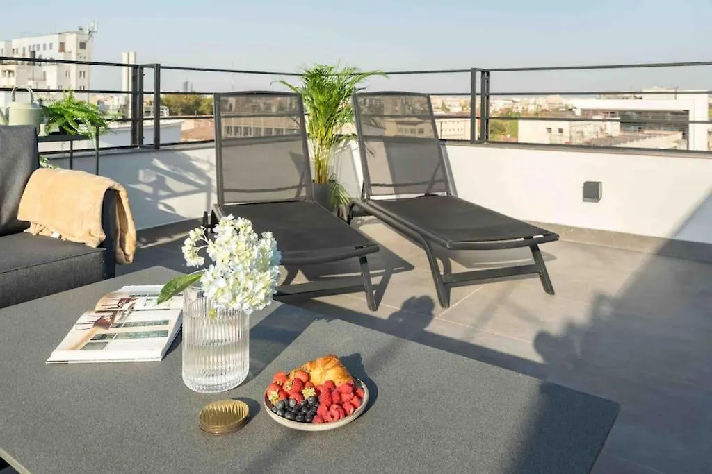 Spectacular Terrace Bright 2Br Penthouse Apartment Bucharest