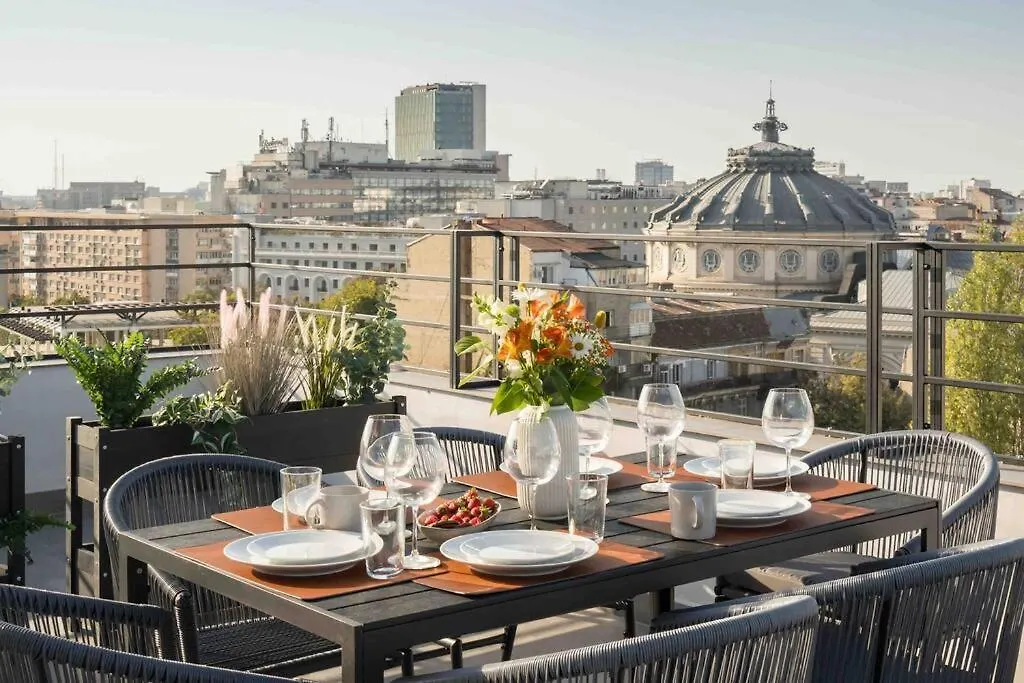 Spectacular Terrace Bright 2Br Penthouse Apartment Bucharest
