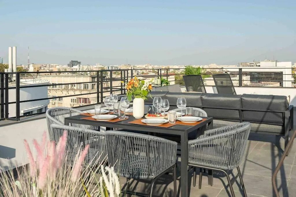 Spectacular Terrace Bright 2Br Penthouse Apartment Bucharest