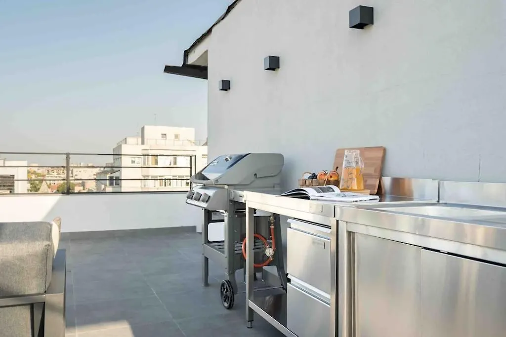 Spectacular Terrace Bright 2Br Penthouse Apartment Bucharest